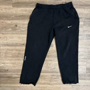 Nike X Drake NOCTA Basketball Fleece Pants Joggers Black Men’s Medium